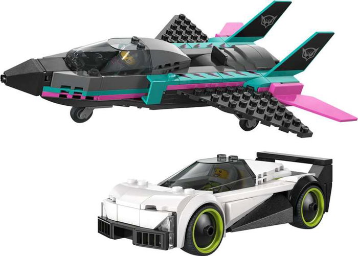LEGO City 60489 Le Jet Contre la Voiture