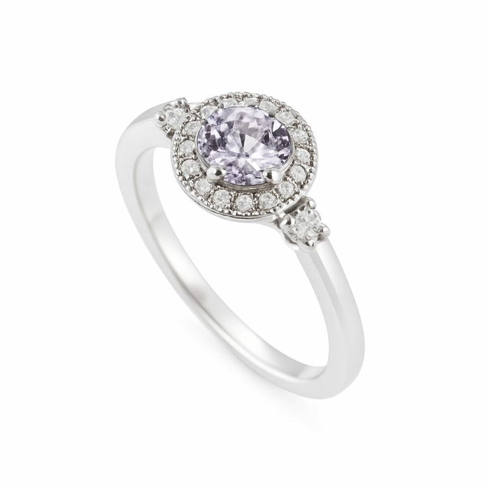 Diamonfire Anneau en Argent et Zirconia Grise Taille 17,5 Diamonfire Anneau en Argent et Zirconia Grise Taille 17,5