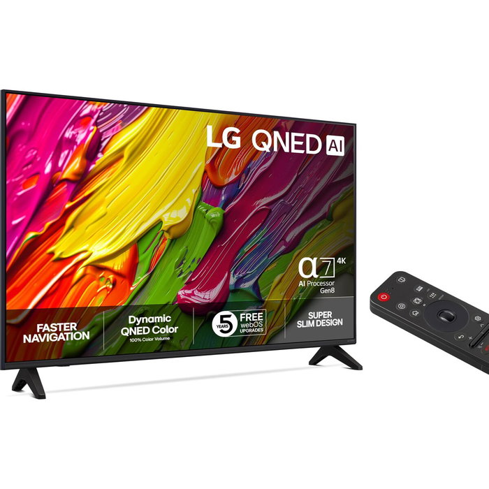 TV intelligente LG 43QNED70A6A.AEU 4K Ultra HD 43" LED HDR QNED