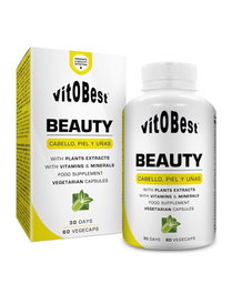 VIT.O.BEST BEAUTY (Cheveux, Peau et Ongles) 60 VegeCaps