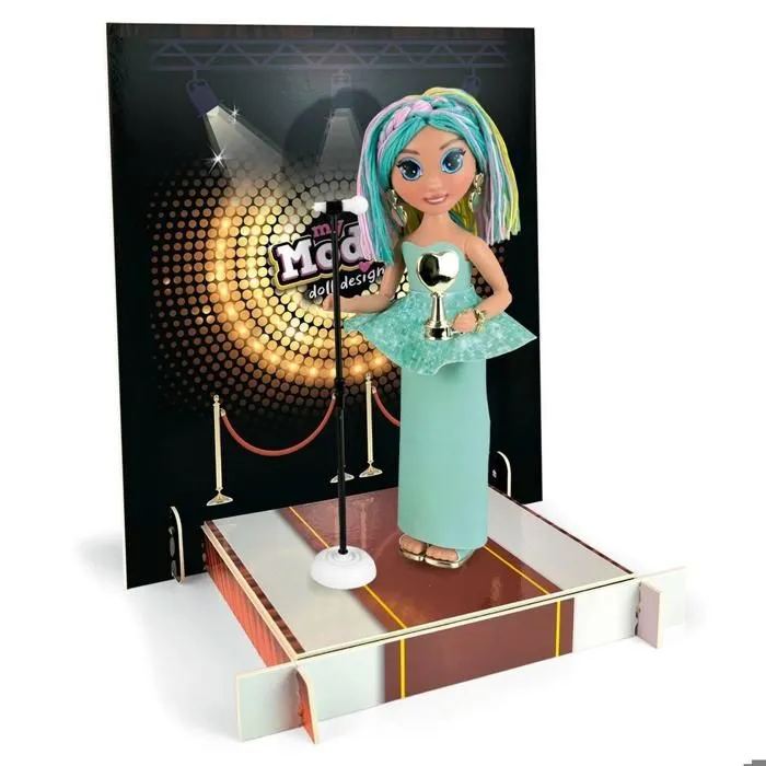 Educa Kit de Création de Mode Gala Night - 200 Tenues pour Poupée avec Mannequin - Jeu Créatif pour Enfants à partir de 6 Ans