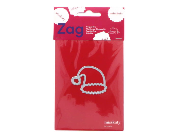 Misskuty Troquel fin ZAG Navidad gorro 50x40mm