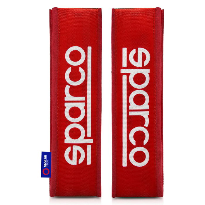 Sparco Coussinets de ceinture de sécurité SPC Rouge