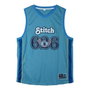 Cerdá T-shirt manches courtes basketball Stitch bleu taille S adulte