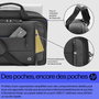HP Renew Executive - Sacoche pour ordinateur portable 16" avec port USB-C, matériau recyclé, résistante à l'eau et compartiment verrouillable