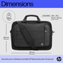 HP Renew Executive - Sacoche pour ordinateur portable 16" avec port USB-C, matériau recyclé, résistante à l'eau et compartiment verrouillable