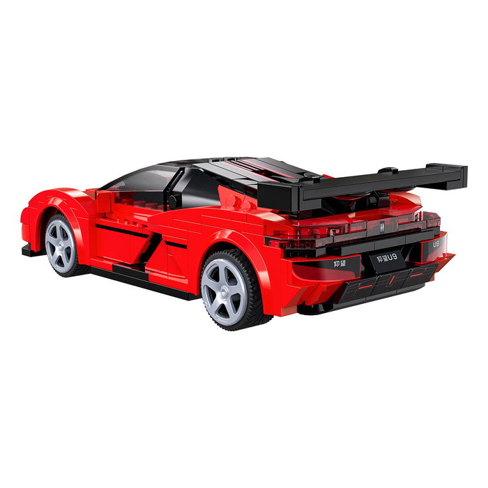Cada Yangwang U9 - Maquette de voiture interactive à construire - Échelle 1:20 - 299 pièces - Contrôle via application et télécommande - Jouet pour adultes et enfants +6 ans