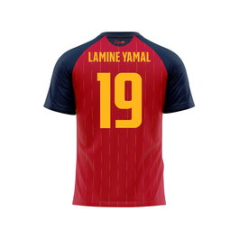 Sélection Espagnole - Camiseta Lamine Yamal - Maillot de Football - Coupe du Monde 2026 - Taille S