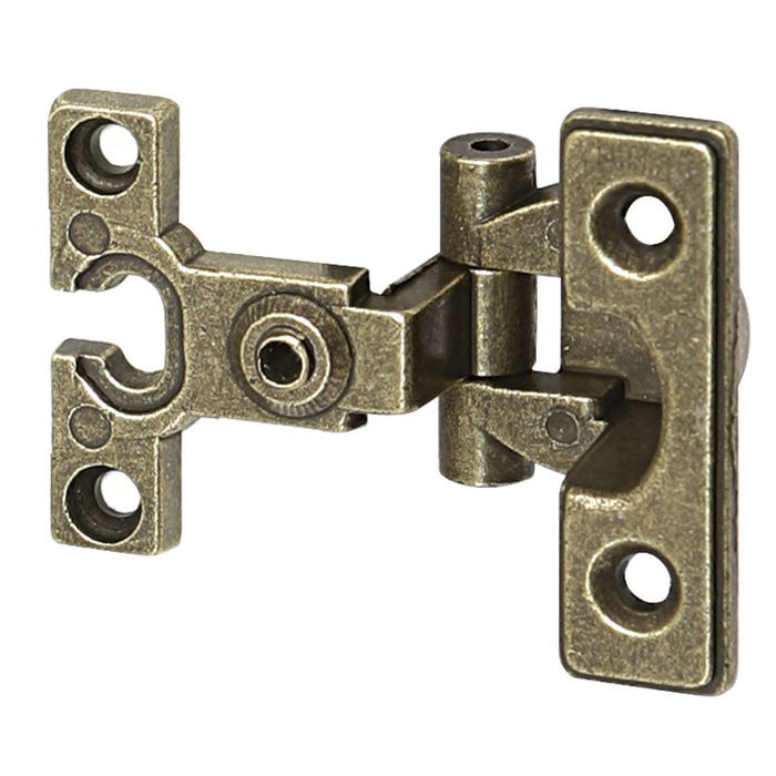 HERRAJES ALK Luke 19 Charnière Style Sans Fin Ø26 Finition Or Vieilli HERRAJES ALK Luke 19 Charnière Style Sans Fin Ø26 Finition Or Vieilli