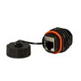 LOGON PROFESSIONAL Lot de 5 coupleurs de cloison RJ45 Cat.6A étanches IP68 TWPGLAND83