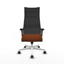 Piqueras y Crespo Chaise de Bureau Albacete XL Marron et Noir
