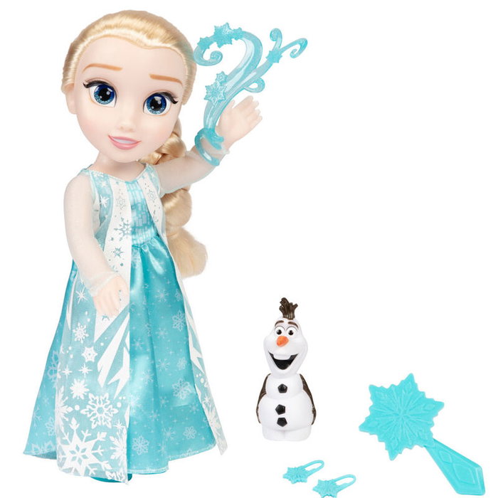JAKKS PACIFIC Poupée musicale Elsa Disney Frozen 2 - 38 cm - Parle 10 langues (français inclus) JAKKS PACIFIC Poupée musicale Elsa Disney Frozen 2 - 38 cm - Parle 10 langues (français inclus)