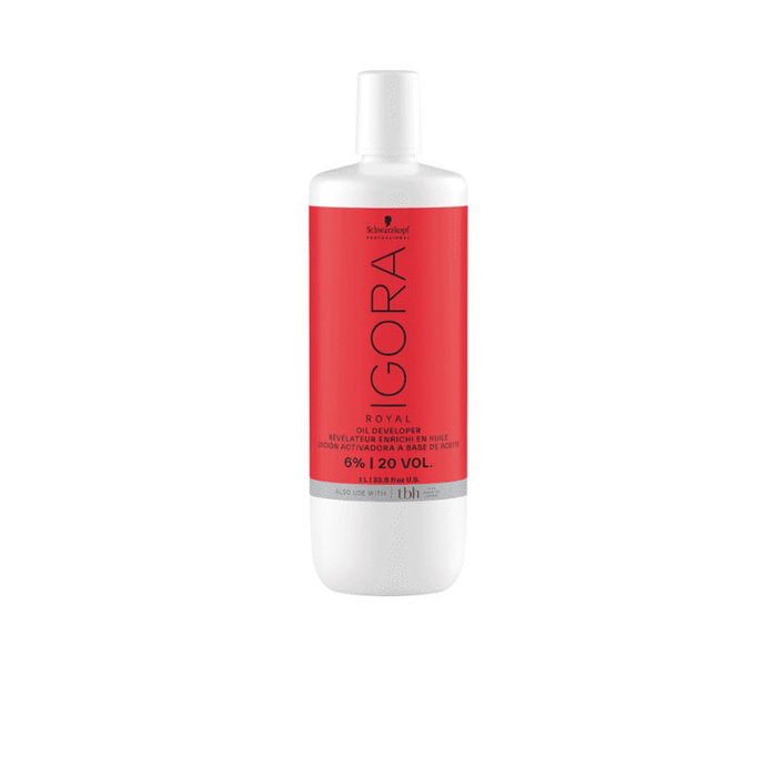 Schwarzkopf IGORA ROYAL Color & Care Développeur 6% 20 VOL 1000 ml Schwarzkopf IGORA ROYAL Color & Care Développeur 6% 20 VOL 1000 ml