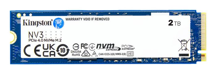 Kingston NV3 SNV3S/2000G SSD 2 To M.2 2280 PCIe 4.0 NVMe