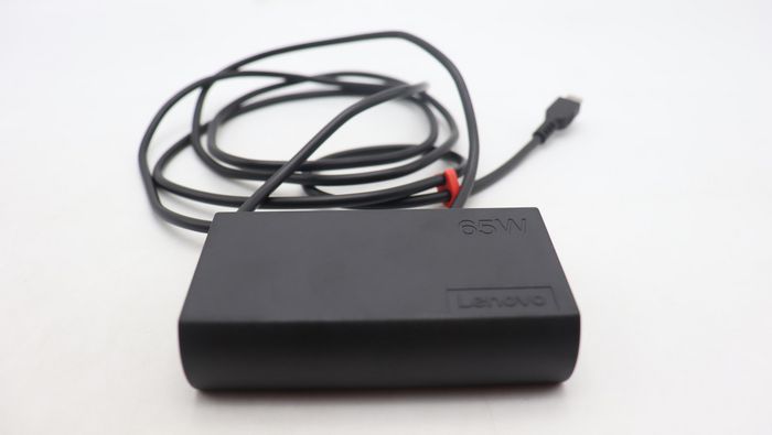 Lenovo Adaptateur Secteur 65W USB-C avec Tensions Multiples (20V/15V/9V/5V) pour Ordinateurs Portables et Appareils