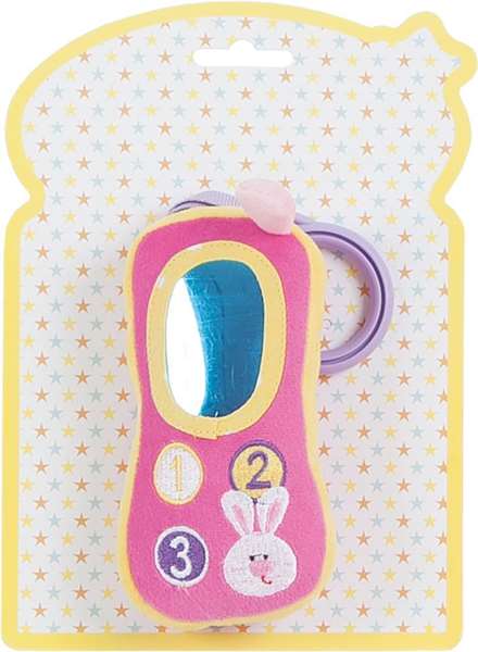 Creaciones Llopis - Téléphone jouet sonore en forme de lapin 24 cm - Jouet d'éveil en polyester pour enfants à partir de 3 ans Creaciones Llopis - Téléphone jouet sonore en forme de lapin 24 cm - Jouet d'éveil en polyester pour enfants à partir de 3 ans