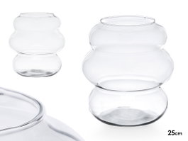 GIFTDECOR Vase en cristal Cloud 25cm