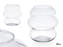 GIFTDECOR Vase en cristal Cloud 25cm