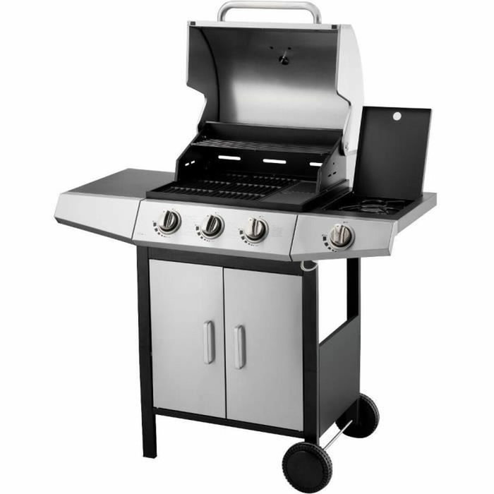 Fieldmann FZG 3010 Barbecue à gaz Gris