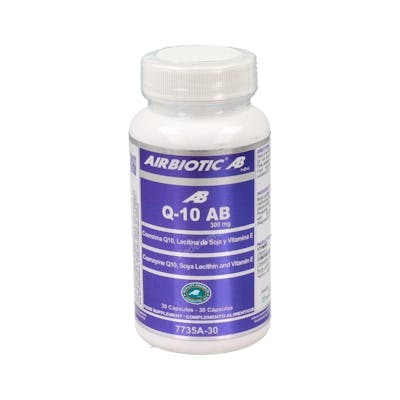 AIRBIOTIC Co-Enzyme Q10 300mg 30 capsules AIRBIOTIC Co-Enzyme Q10 300mg 30 capsules
