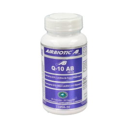 Airbiotic Co-Enzyme Q10 300 mg, 30 capsules - Complément alimentaire avec vitamine E