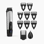 Babyliss P1358E Tondeuse Barbe Lithium Power Lame Acier Inoxydable Waterproof avec 14 Hauteurs de Coupe et Sabots