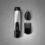 Babyliss P1358E Tondeuse Barbe Lithium Power Lame Acier Inoxydable Waterproof avec 14 Hauteurs de Coupe et Sabots
