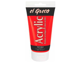 Kreul Pintura acrílica el Greco Rojo Genuine Red 150ml