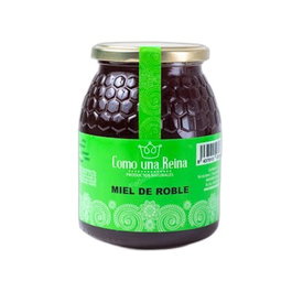 Como Una Reina Miel De Roble Pot En Verre 1000g