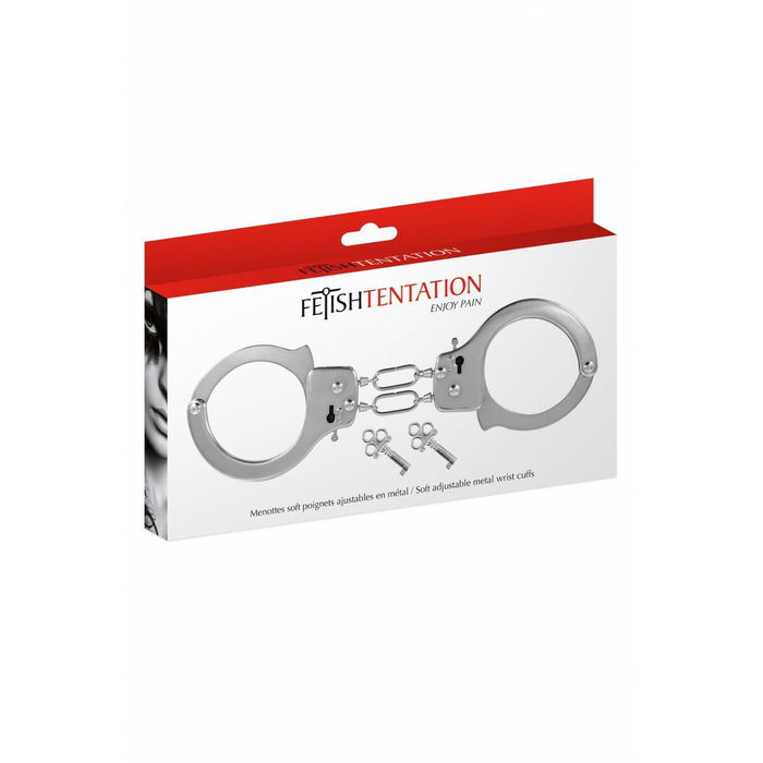 Ensemble Attaches et Menottes Fetish Tentation Argenté Ensemble Attaches et Menottes Fetish Tentation Argenté