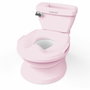 Ingenuity Mini Toilette Rose avec Réducteur et Chasse d'eau Musicale