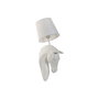 Applique Home ESPRIT Blanc 50 W Moderne Cheval Finition vieillie 220 V 18 x 21,5 x 50,5 cm