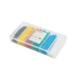 Lanberg ORG01-ST100MC - Kit de 100 tubes thermorétractables multicolores 100 mm