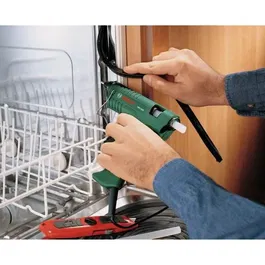 Bosch PKP 18 E Pistolet à colle électrique filaire, vert et noir, pour bois, carton, pierre, décoration et réparations