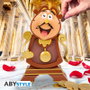 Abystyle Tirelire Figurine Disney La Belle et la Bête Cogsworth porcelaine