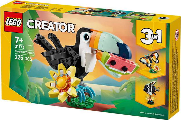 LEGO Creator 3-en-1 Fauna Salvaje : Tucán Tropical