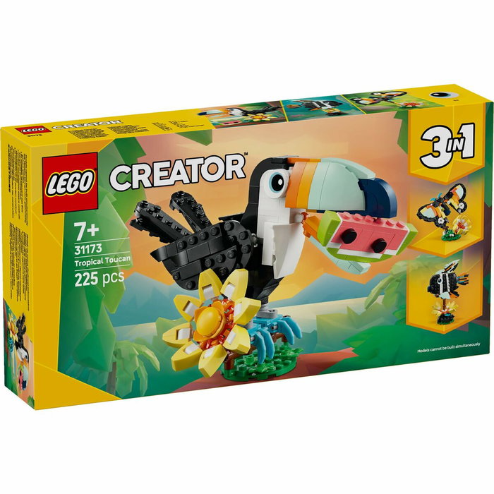 LEGO Creator 3-en-1 Animaux Sauvages : le Toucan Tropical