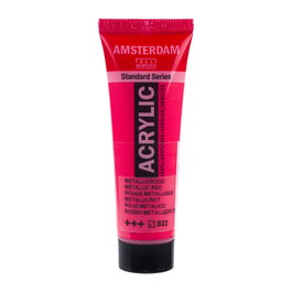 Amsterdam Standard Series Peinture Acrylique Rouge Métallique 832 - 20 ml