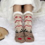 Sensly Chaussettes Sherpa Animal Collection Noël