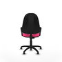PIQUERAS Y CRESPO Chaise de bureau Algarra en similicuir rose