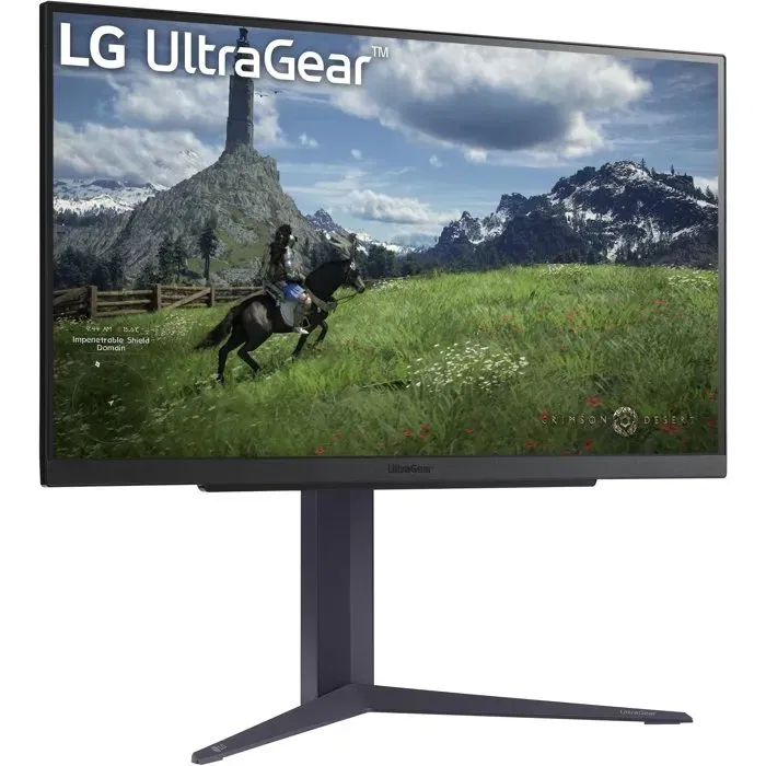 LG 27GS85Q-B - Écran PC Gamer 27" QHD IPS 180Hz 1ms - Ultragear - Hauteur ajustable