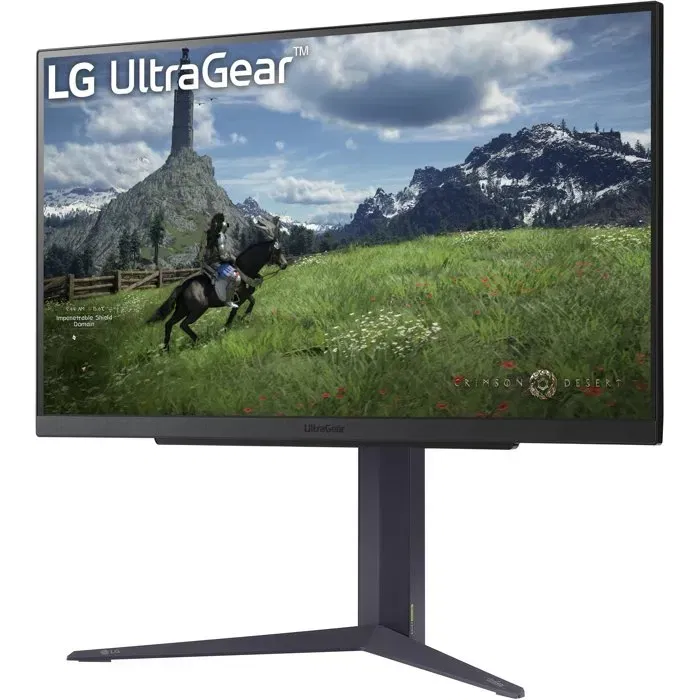 LG 27GS85Q-B - Écran PC Gamer 27" QHD IPS 180Hz 1ms - Ultragear - Hauteur ajustable