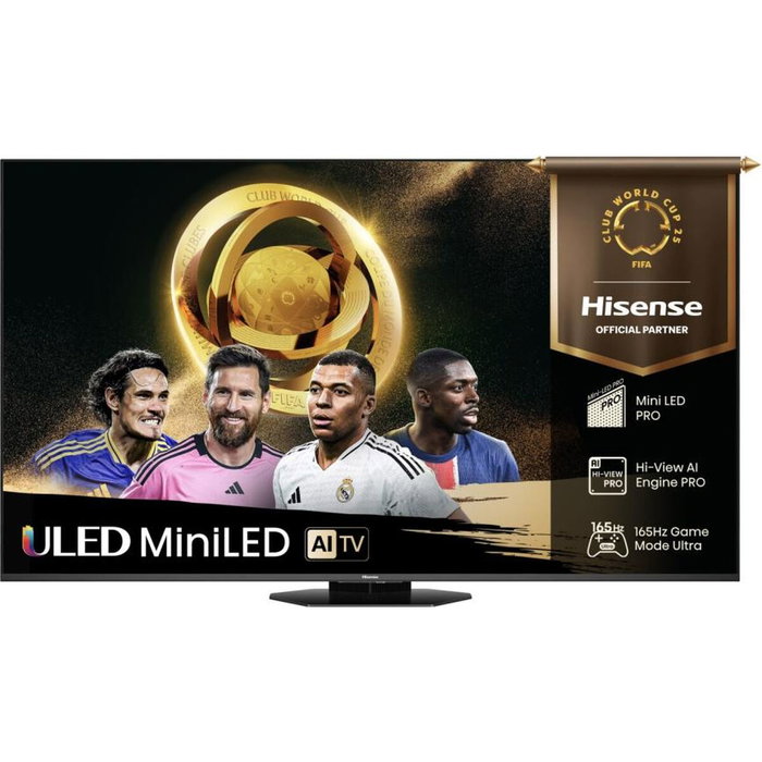 Hisense 55U8Q - Téléviseur 55 Pouces 4K ULED Smart TV avec HDR, Alexa Compatible