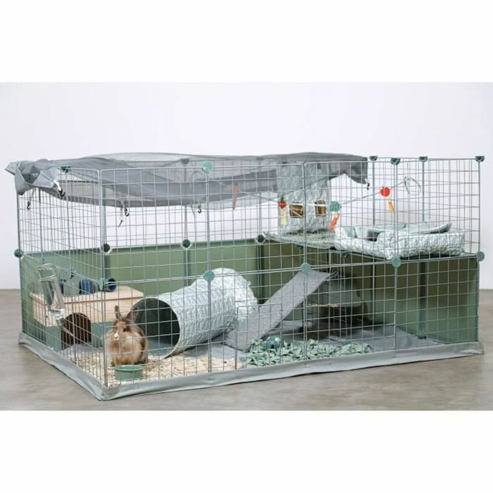 Zolux Neo Park - Enclos modulable pour petits animaux - 140x105x70 cm