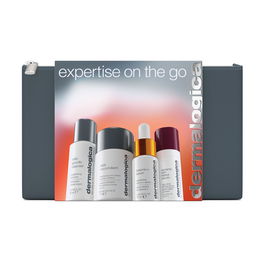 Dermalogica Coffret Expertise On The Go : Gel Nettoyant Daily Glycolic 30 ml, Poudre Exfoliante Daily Microfoliant 13 g, Sérums Biolumin-C Vitamin C et Dynamic Skin Retinol 10 ml