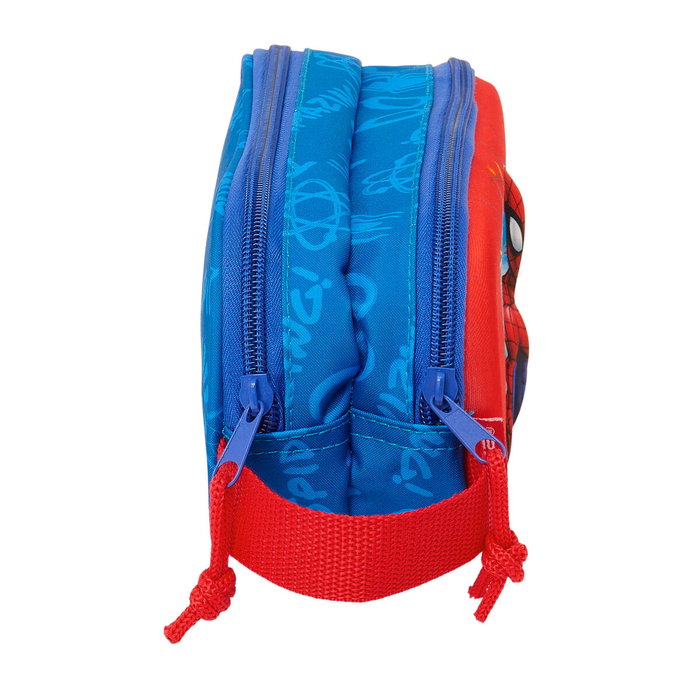 Safta Portatodo Double 3D Spider-Man 21x8x6 cm