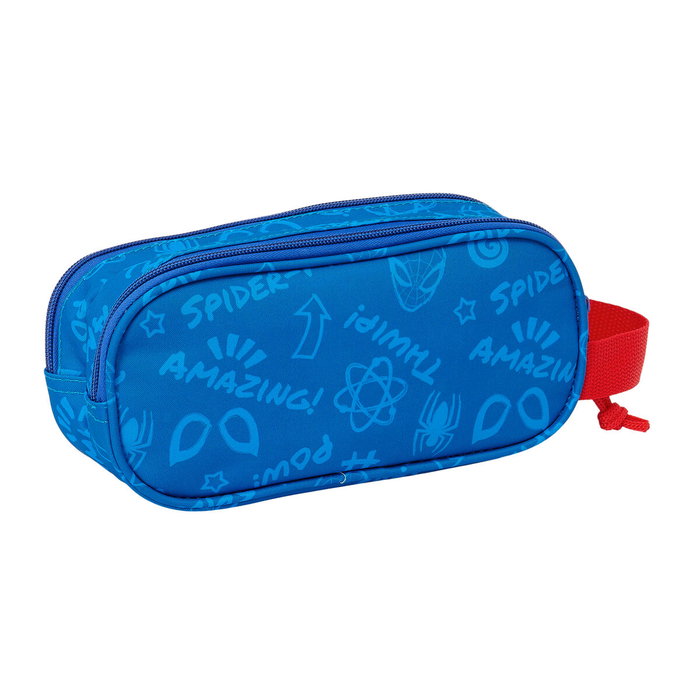 Safta Portatodo Double 3D Spider-Man 21x8x6 cm