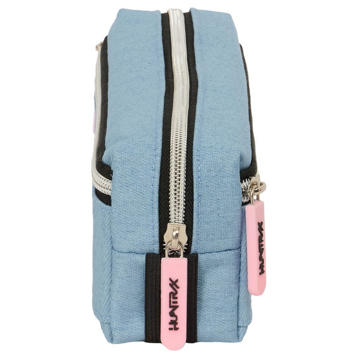 Safta Portatodo Triple Petit avec Élastique K-Pop Demon Hunters - Huntr/X 22cm