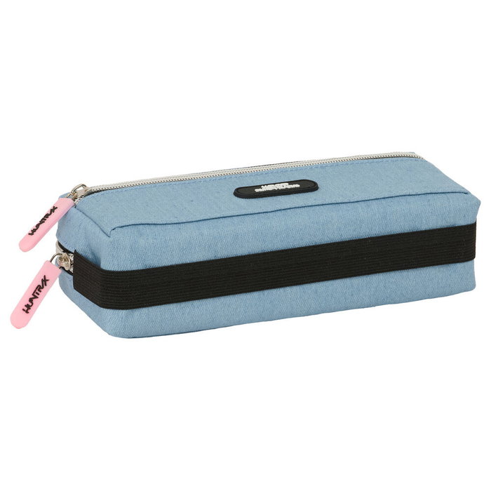 Safta Portatodo Triple Petit avec Élastique K-Pop Demon Hunters - Huntr/X 22cm