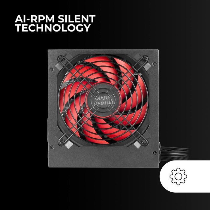 Bloc d’Alimentation Mars Gaming MPIII650 650 W 6 W CE - RoHS